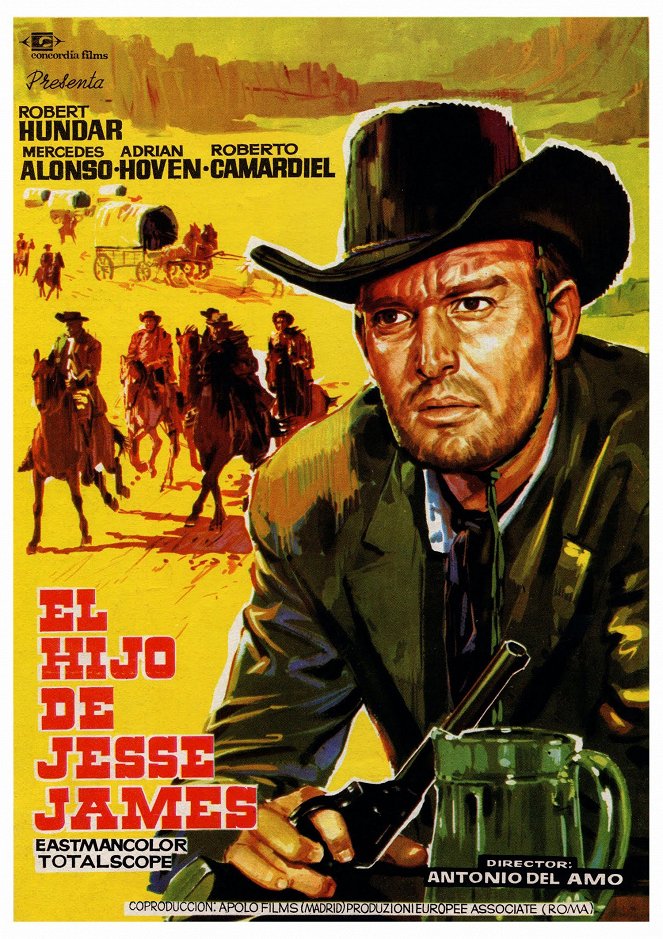 El hijo de Jesse James - Carteles