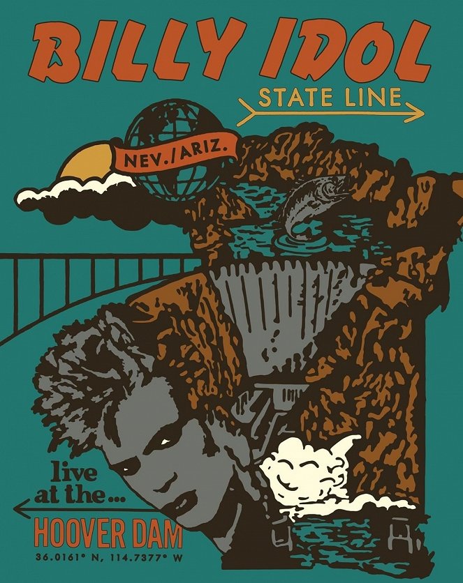 Billy Idol: State Line - Plakate