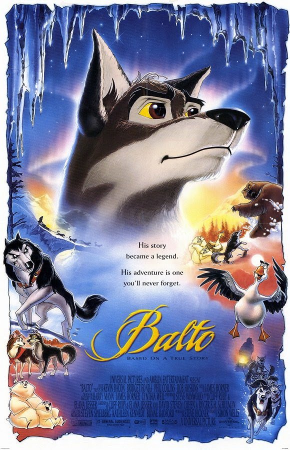 Przygody psa Balto - Plakaty