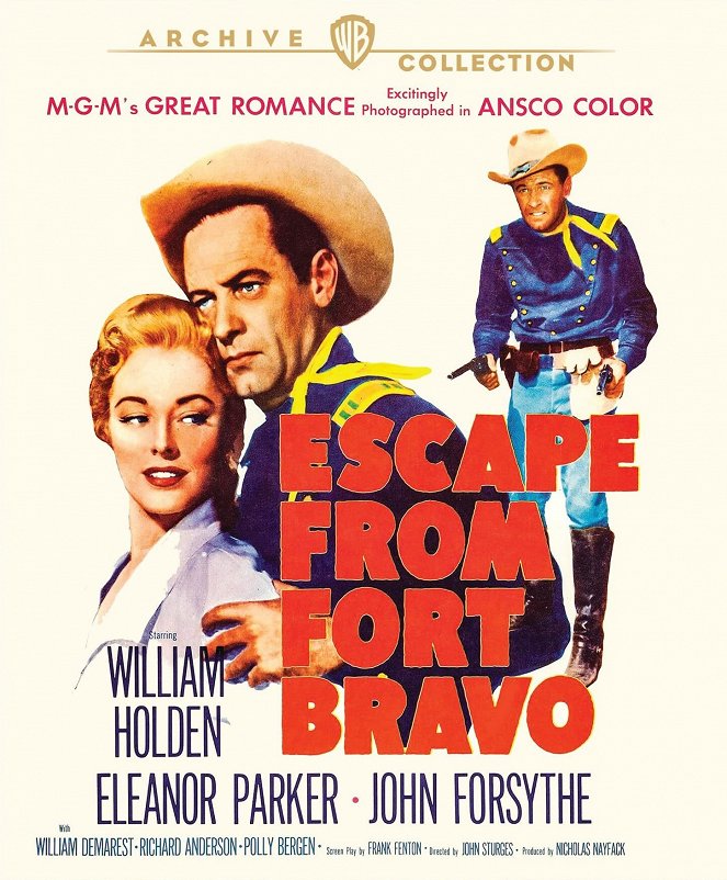 Escape from Fort Bravo - Posters