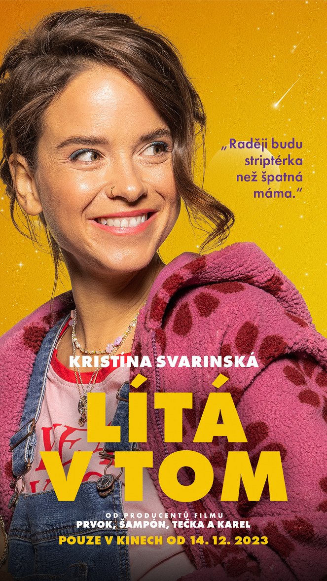 Lítá v tom - Affiches