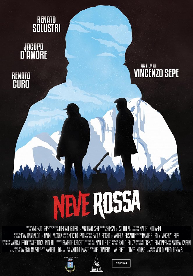 Neve rossa - Posters