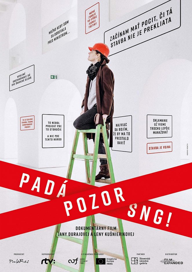 Pozor, padá SNG! - Affiches