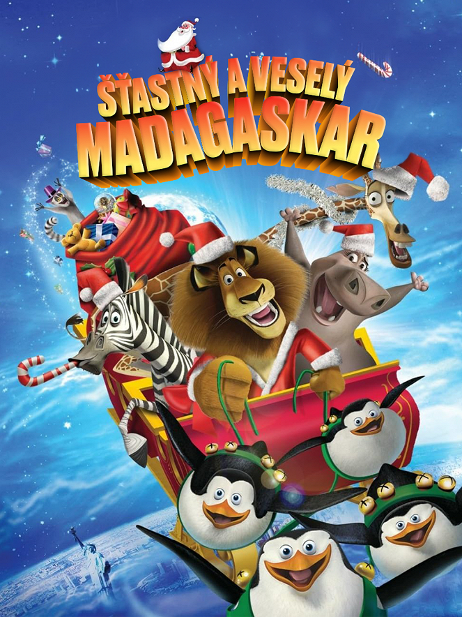 Šťastný a veselý Madagaskar - Plagáty