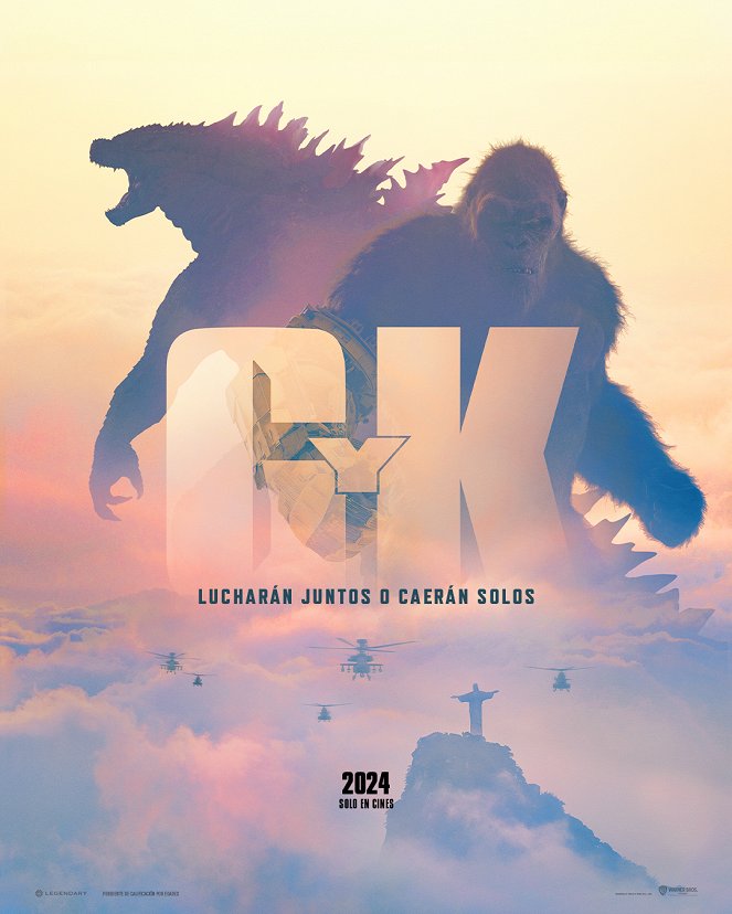 Godzilla y Kong: El nuevo imperio - Carteles