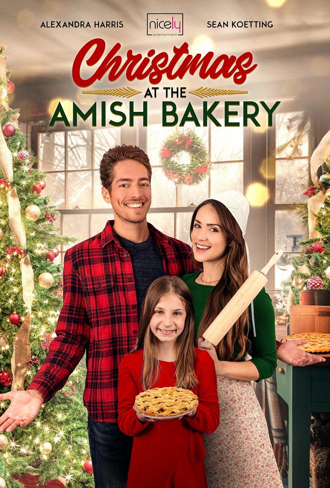 Christmas at the Amish Bakery - Posters