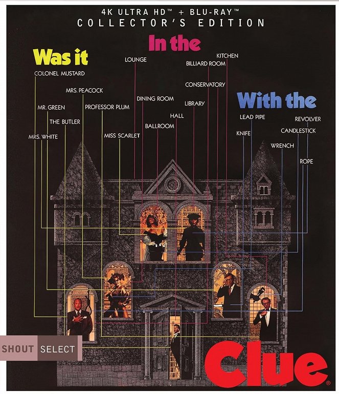 Clue - O Jogo do Crime - Cartazes