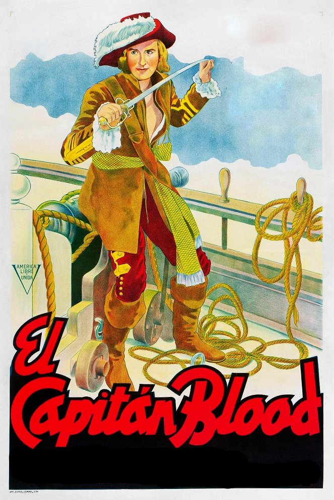 El capità Blood - Carteles