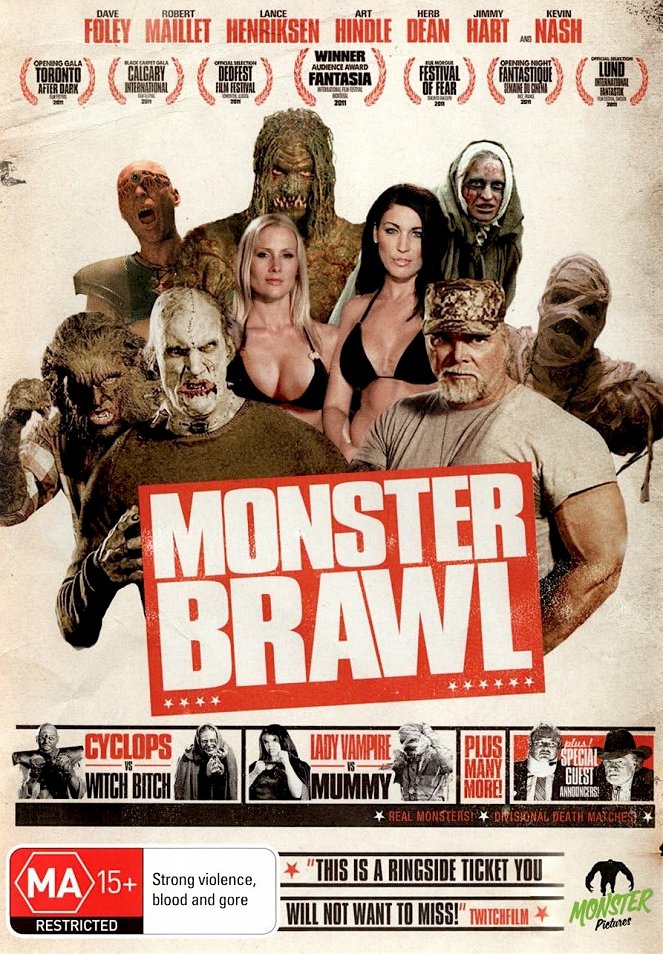 Monster Brawl - Posters