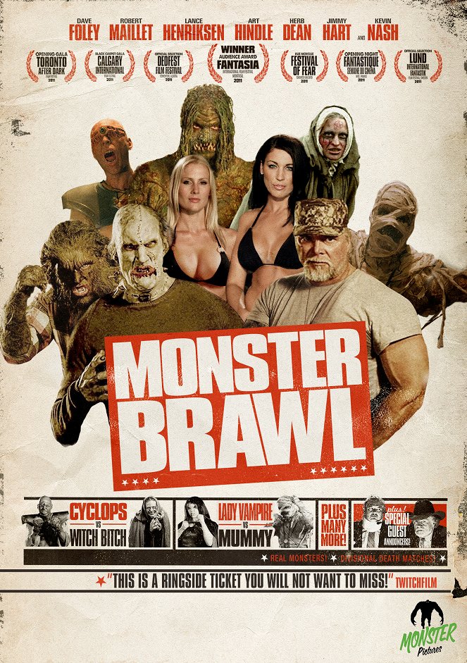 Monster Brawl - Posters