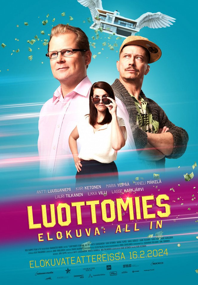 Luottomies-elokuva: All In - Posters