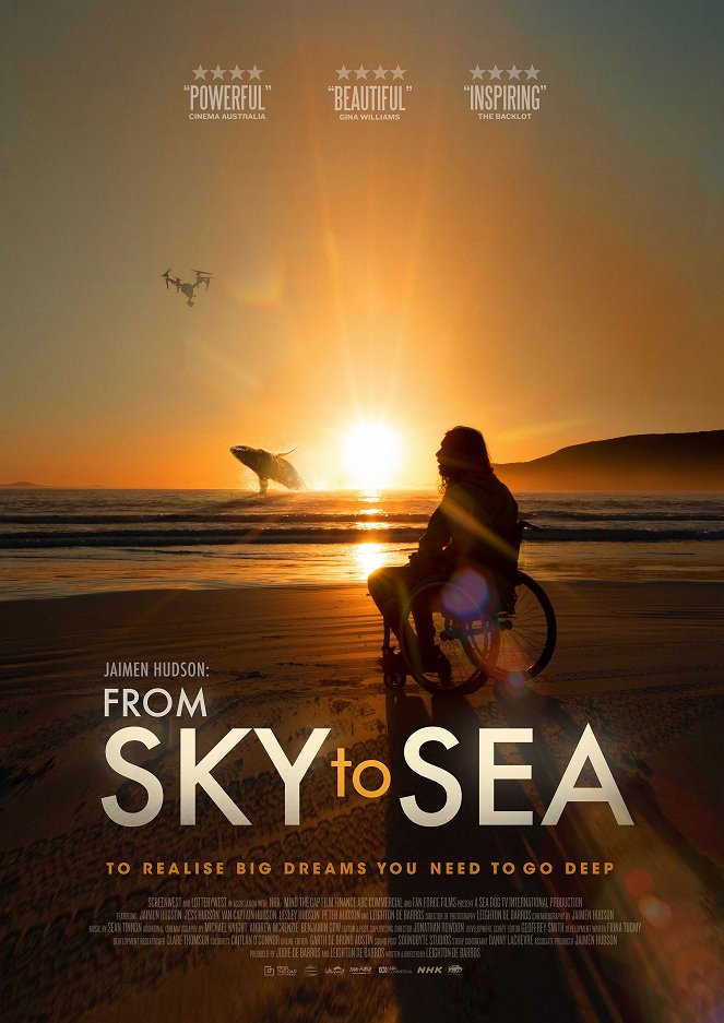 Jaimen Hudson: From Sky to Sea - Cartazes