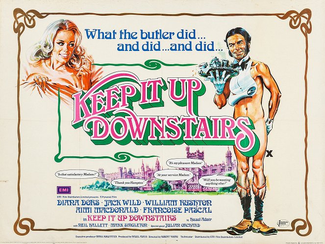 Keep It Up Downstairs - Plakate