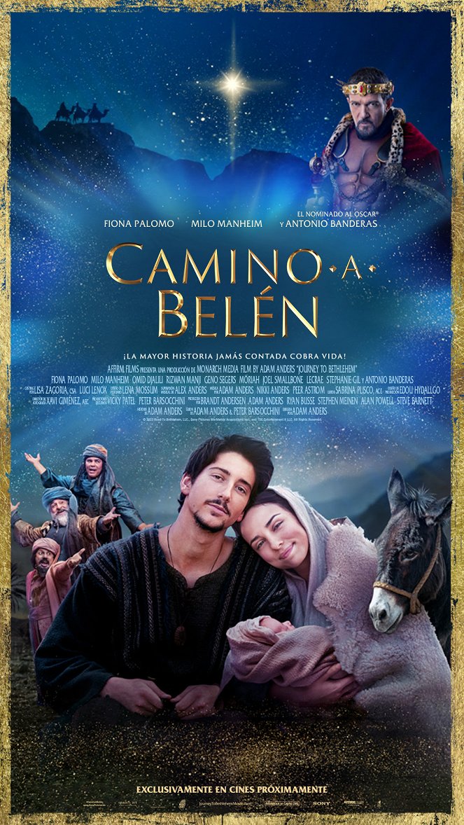 Camino a Belén - Carteles