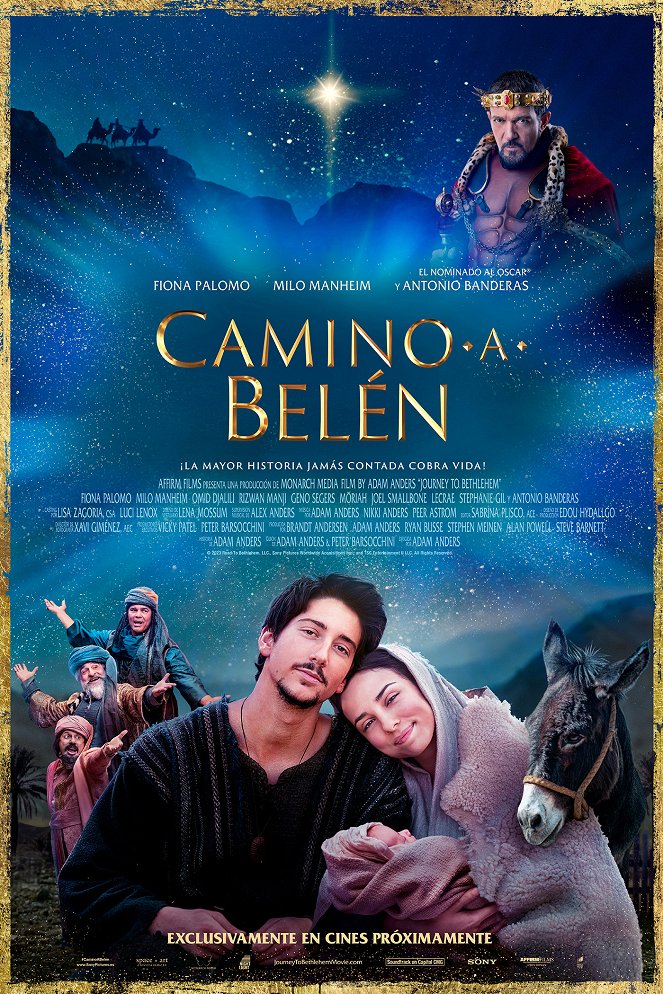 Camino a Belén - Carteles