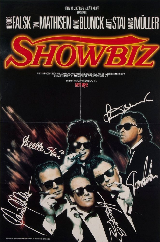 Showbiz - eller hvordan bli kjendis på en-to-tre! - Posters
