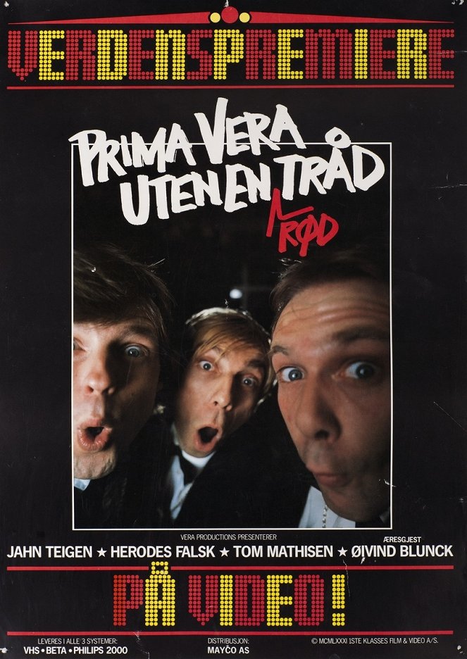 Prima Vera uten en rød tråd - Plakate