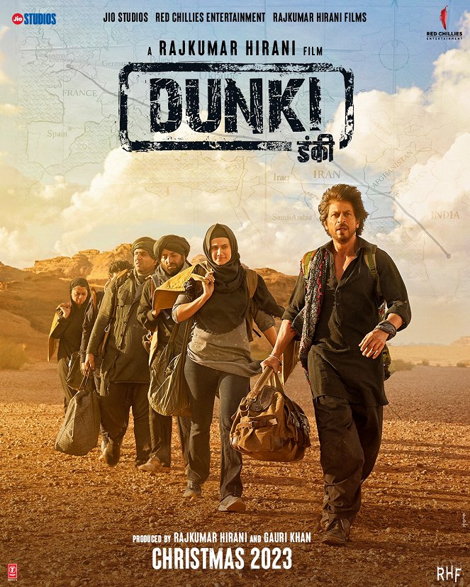 Dunki - Posters