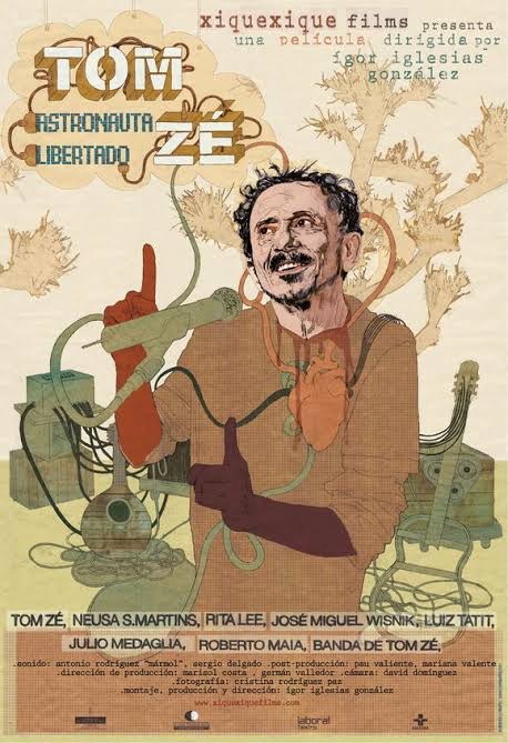 Tom Zé Astronauta Libertado - Plakaty