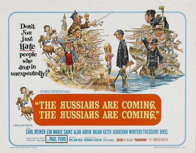 The Russians Are Coming! The Russians Are Coming! - Plakaty