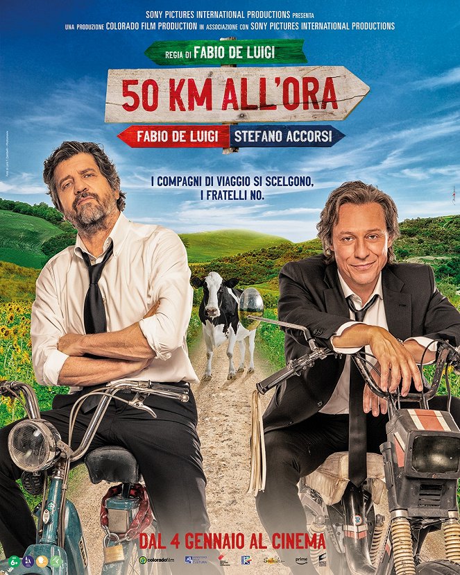 50 km all'ora - Plakátok