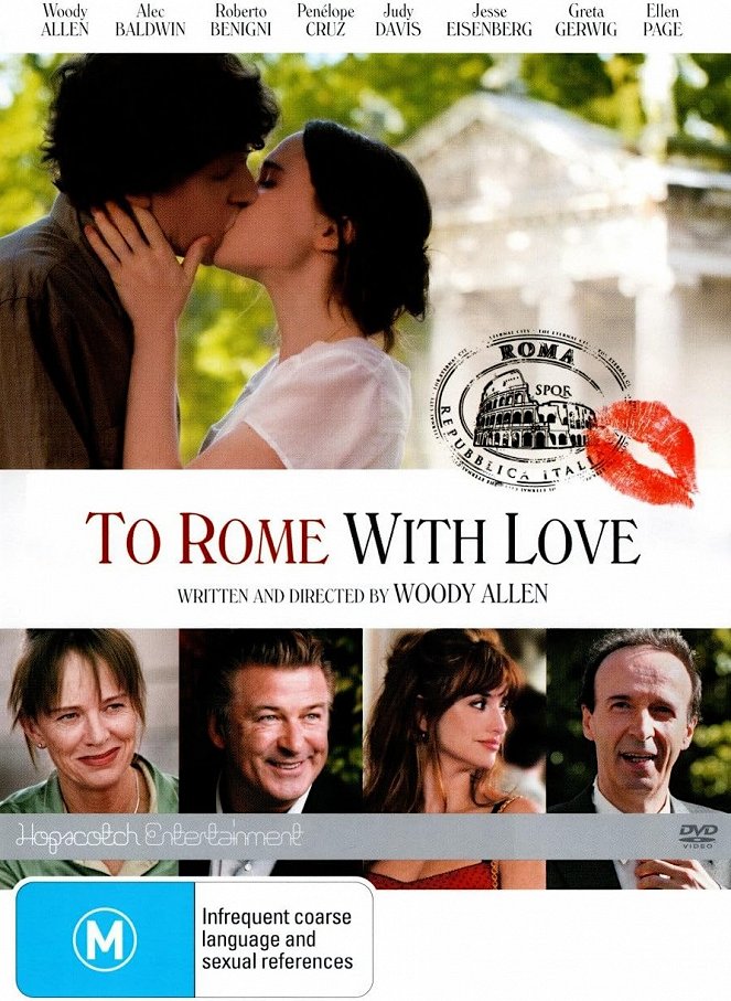 To Rome with Love - Posters