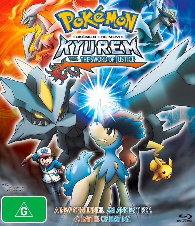 Pokémon the Movie: Kyurem vs. the Sword of Justice - Posters