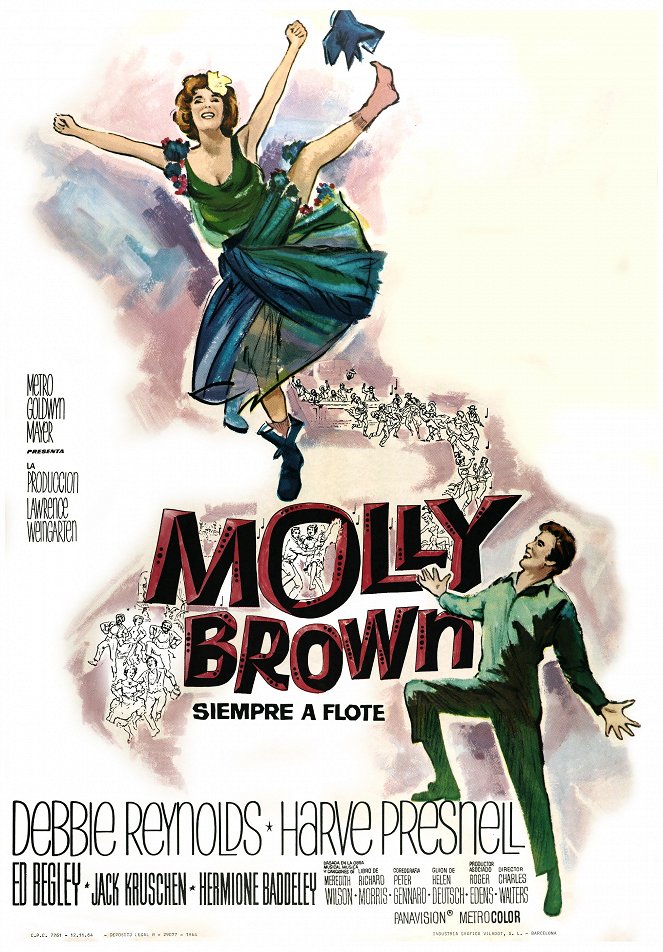 Molly Brown siempre a flote - Carteles