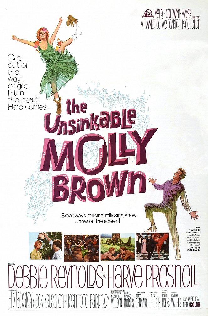 Molly Brown siempre a flote - Carteles