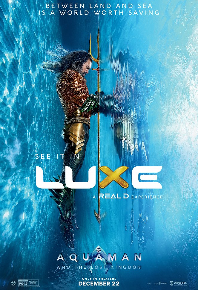 Aquaman a ztracené království - Plakáty