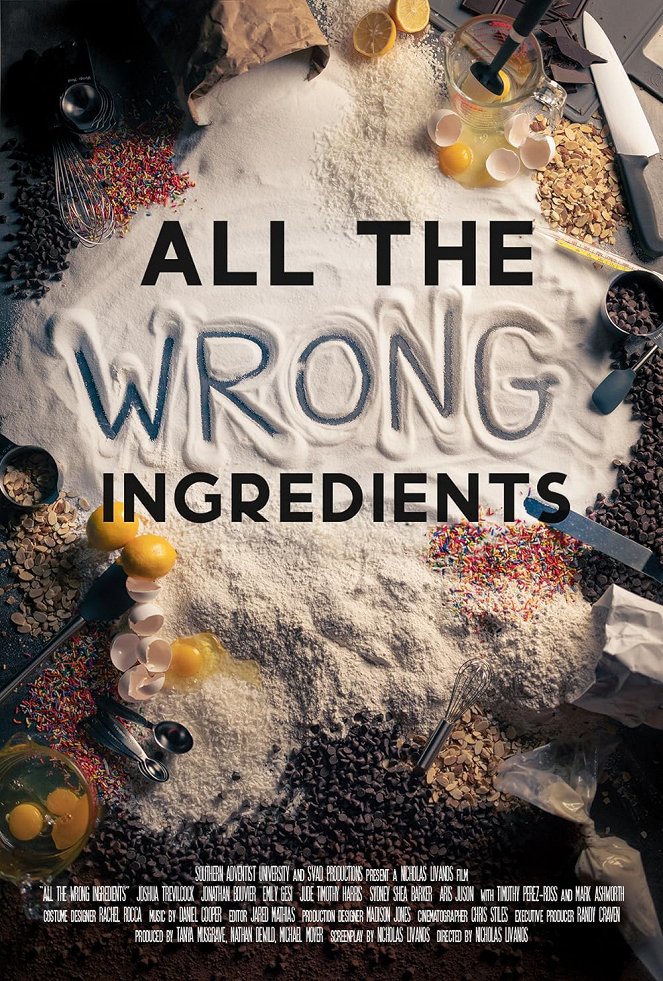 All the Wrong Ingredients - Plakátok