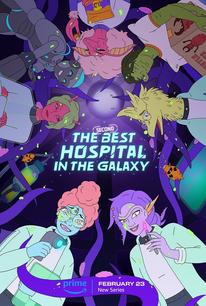 Drugi najlepszy szpital galaktyki - Plakaty