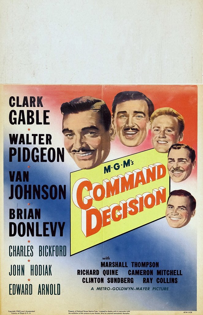 Command Decision - Plakaty