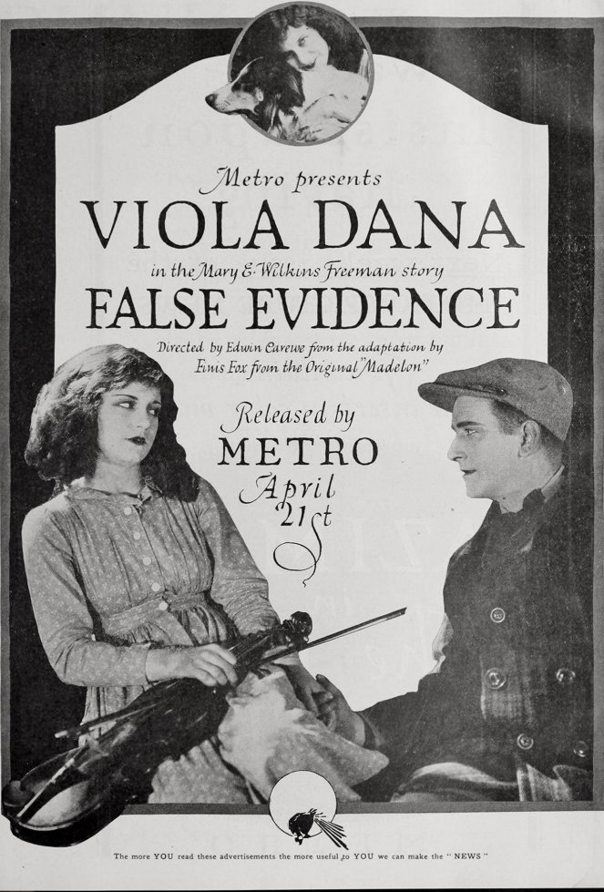 False Evidence - Plakate