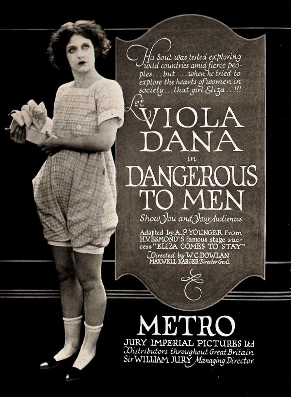 Dangerous to Men - Posters