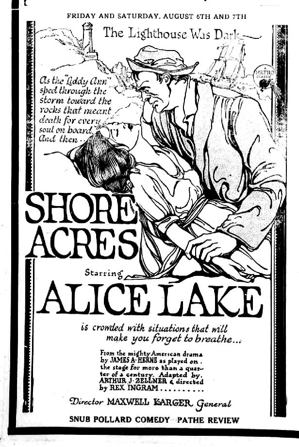 Shore Acres - Plakátok