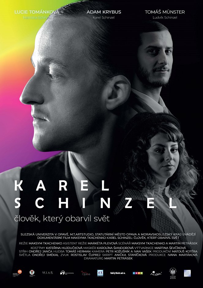 Karel Schinzel: Člověk, který obarvil svět - Plakáty