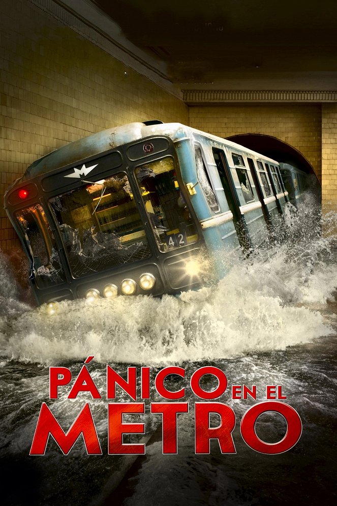 Pánico en el metro - Carteles