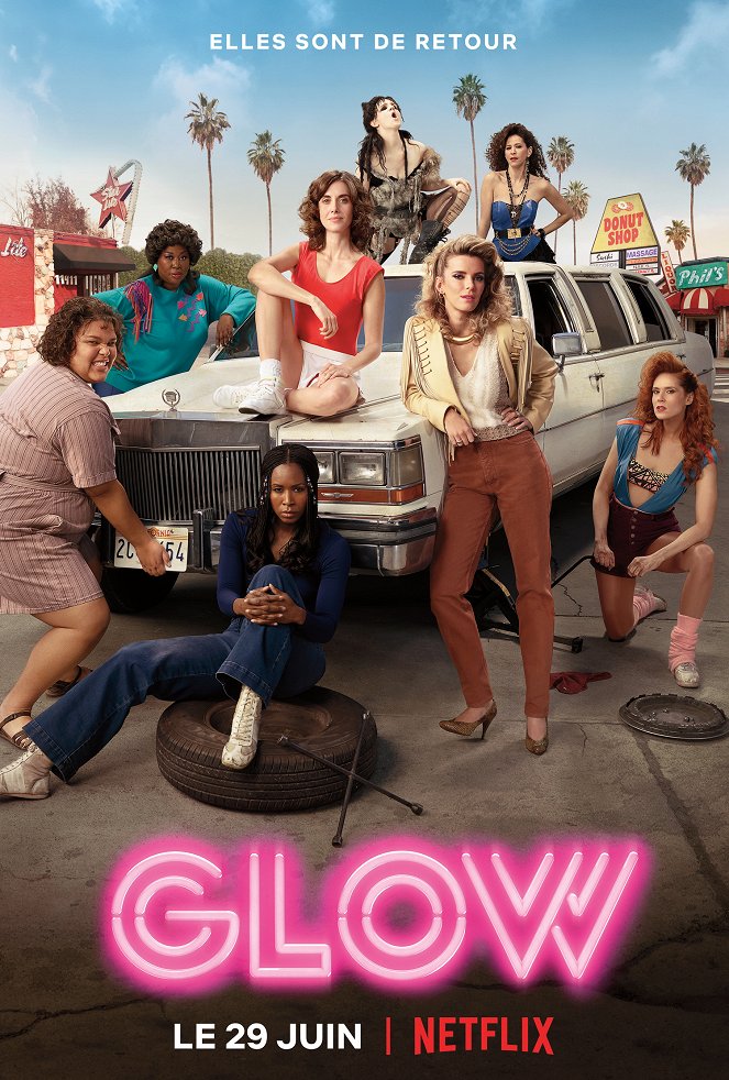 GLOW - GLOW - Season 2 - Affiches