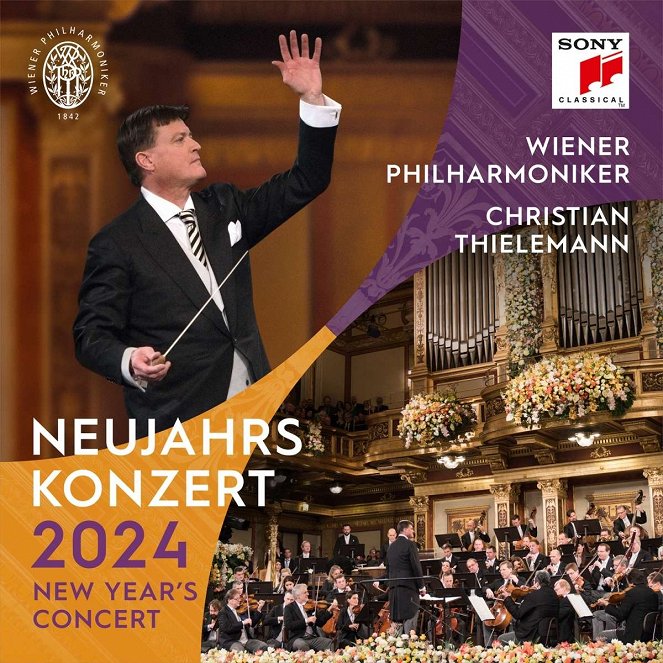 Neujahrskonzert der Wiener Philharmoniker 2024 - Julisteet