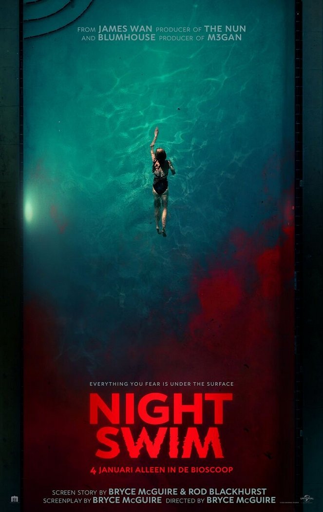 Night Swim - Posters
