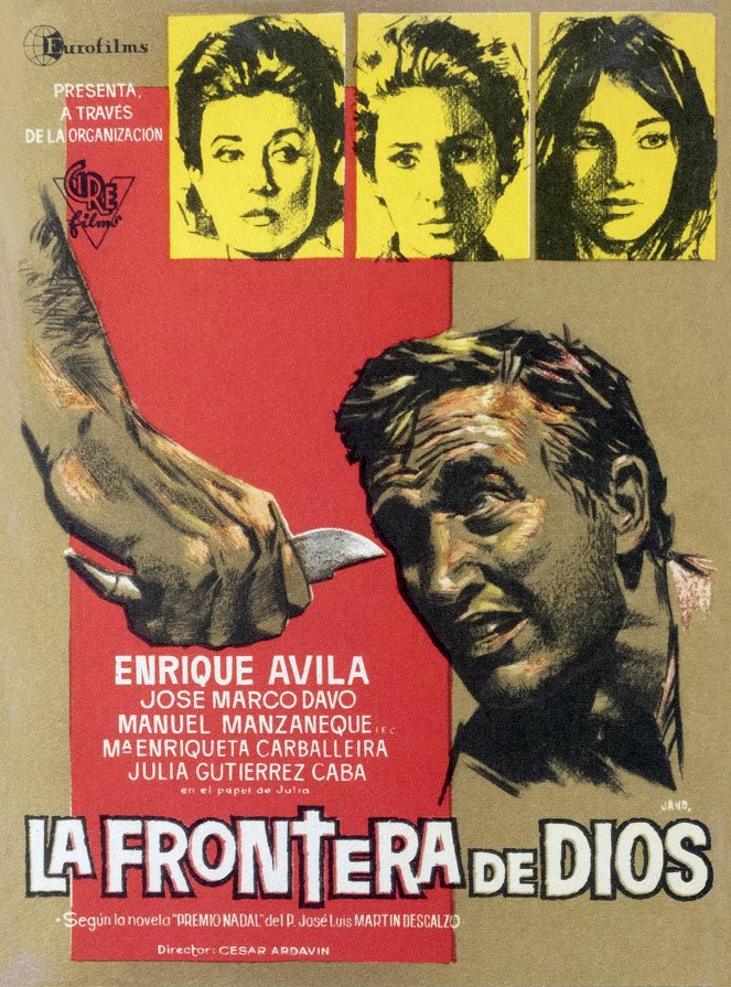 La frontera de Dios - Posters