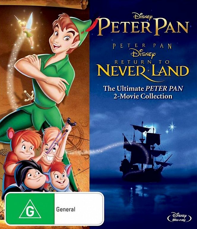 Peter Pan en regreso al país de Nunca Jamás - Carteles