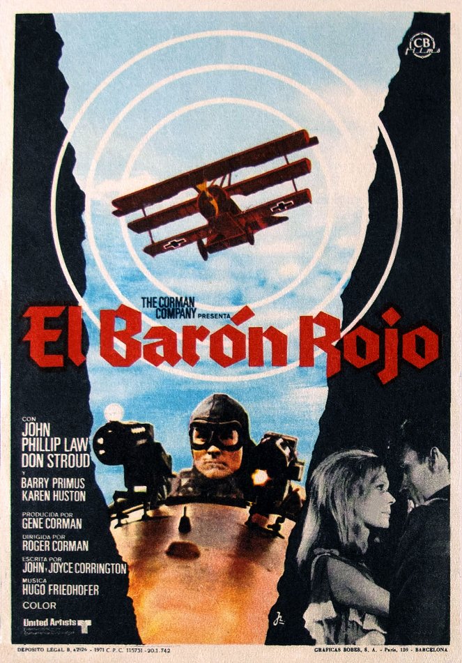 El barón rojo - Carteles