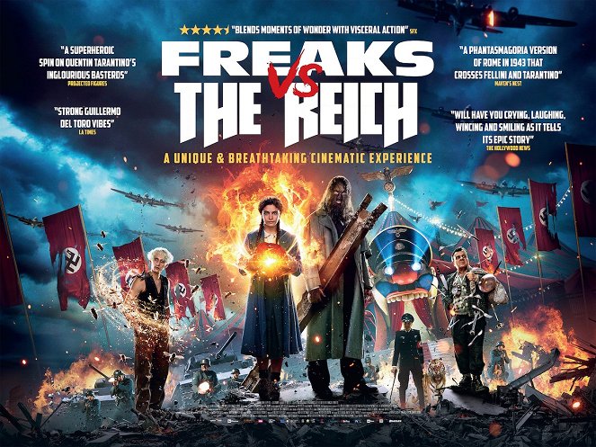 Freaks Vs. The Reich - Posters