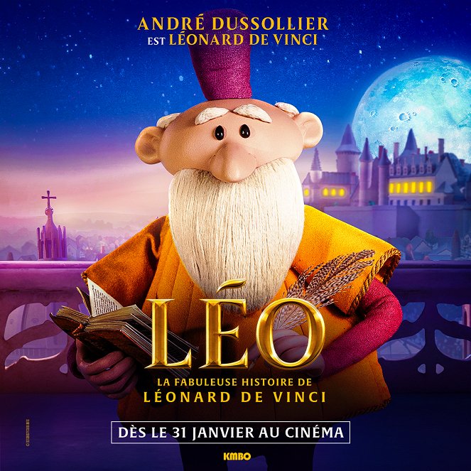 Léo, la fabuleuse histoire de Léonard de Vinci - Plakaty