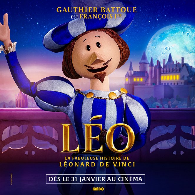 Léo, la fabuleuse histoire de Léonard de Vinci - Carteles