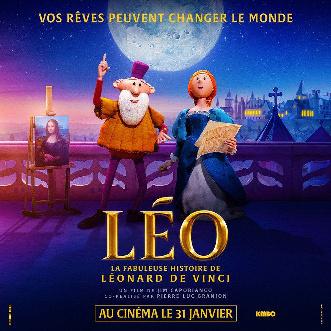 Léo, la fabuleuse histoire de Léonard de Vinci - Plakátok