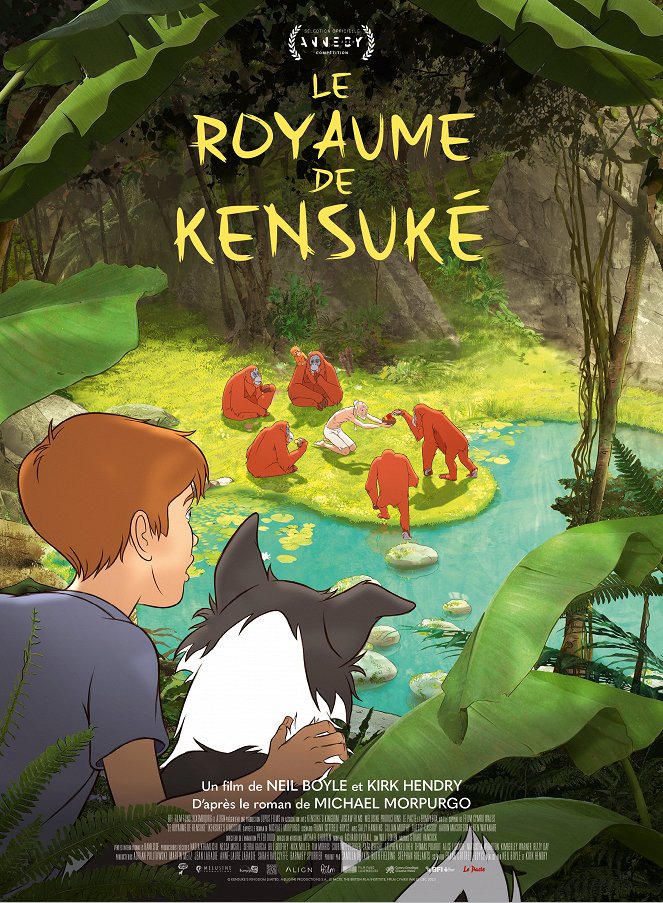 Le Royaume de Kensuke - Affiches