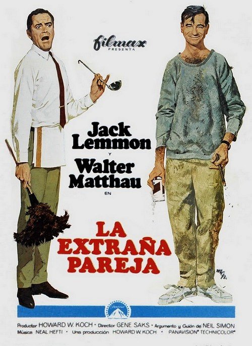 La extraña pareja - Carteles